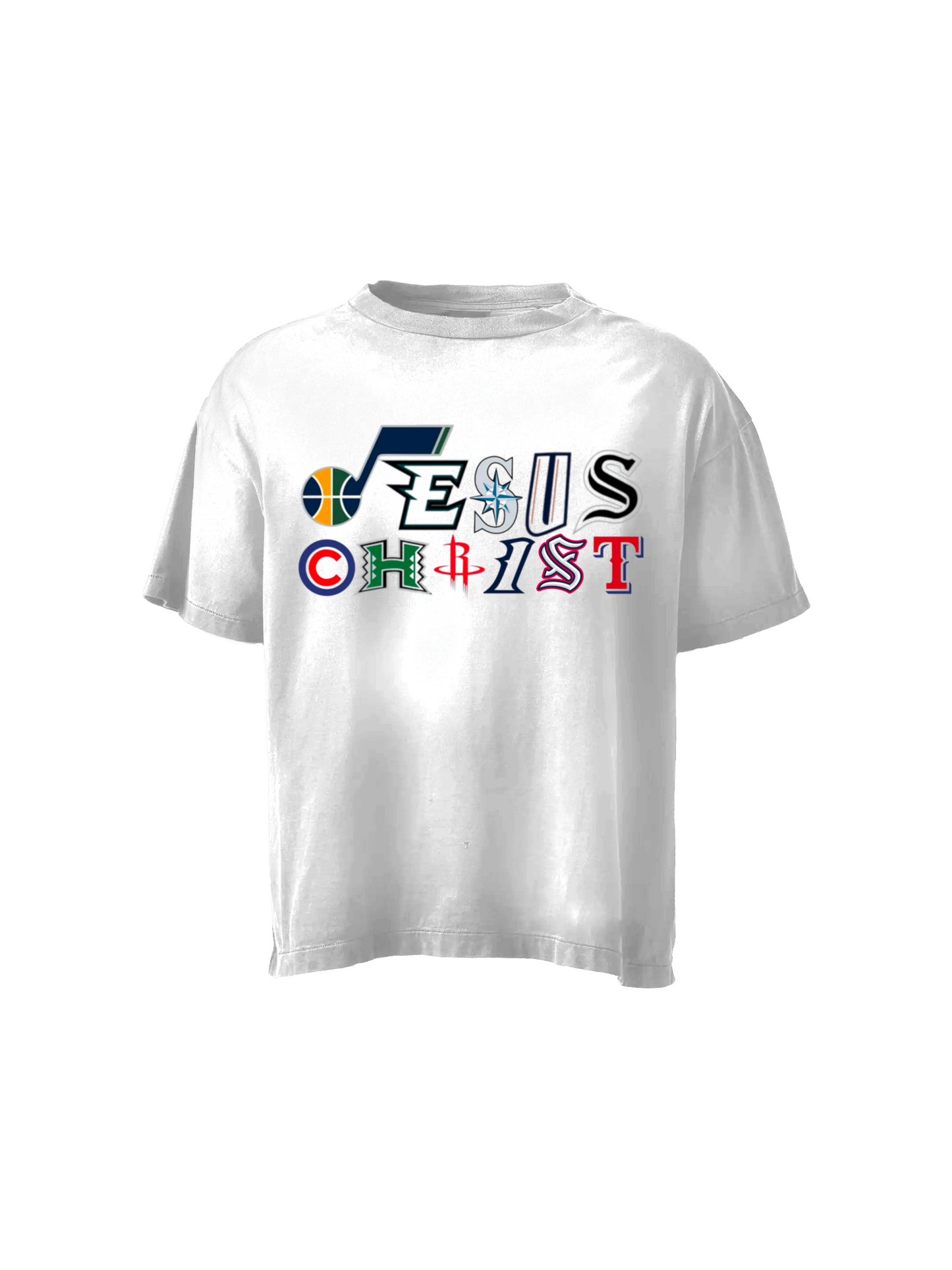 Jesus Christ logo tee