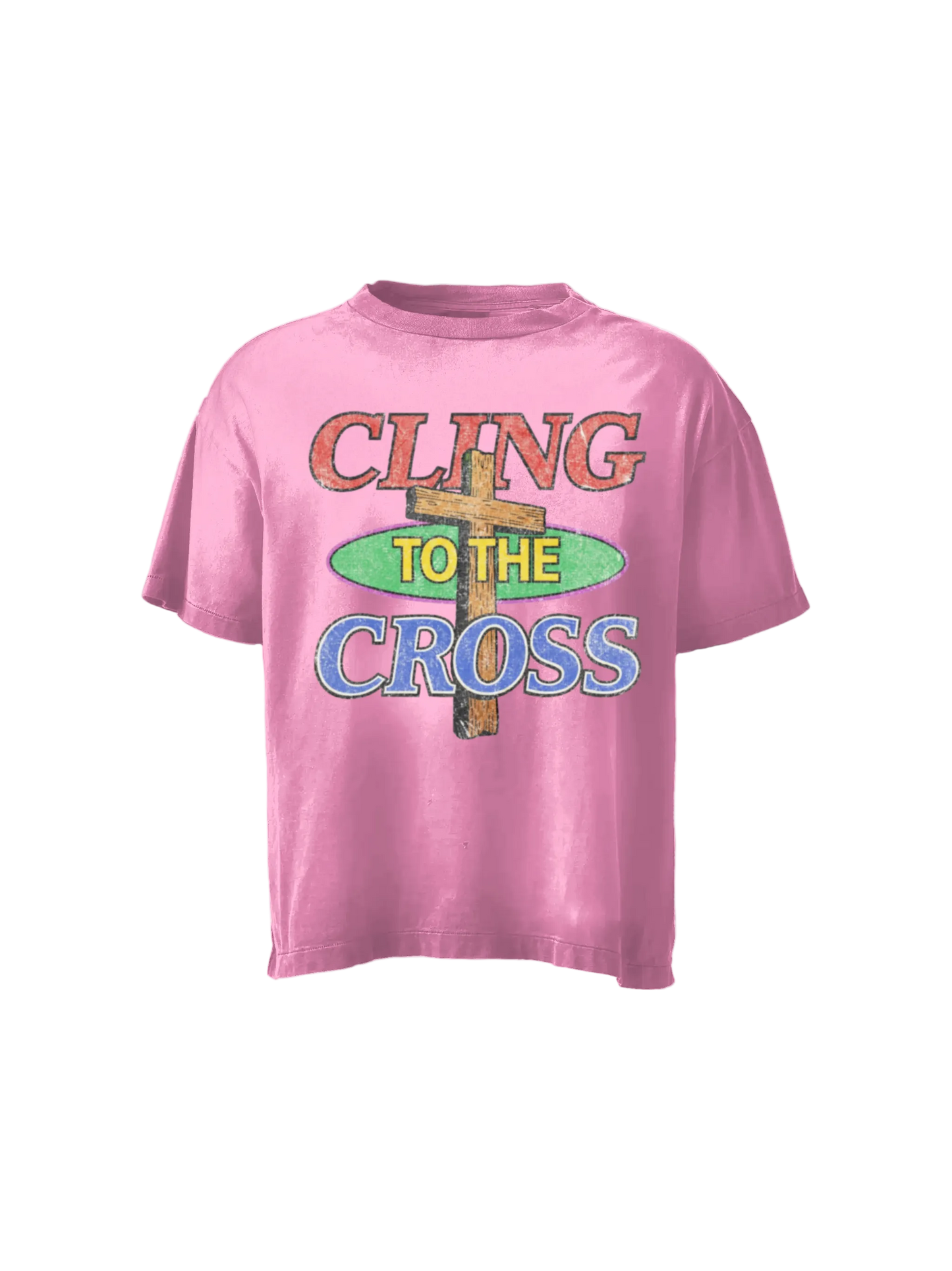 Cling to the cross tee