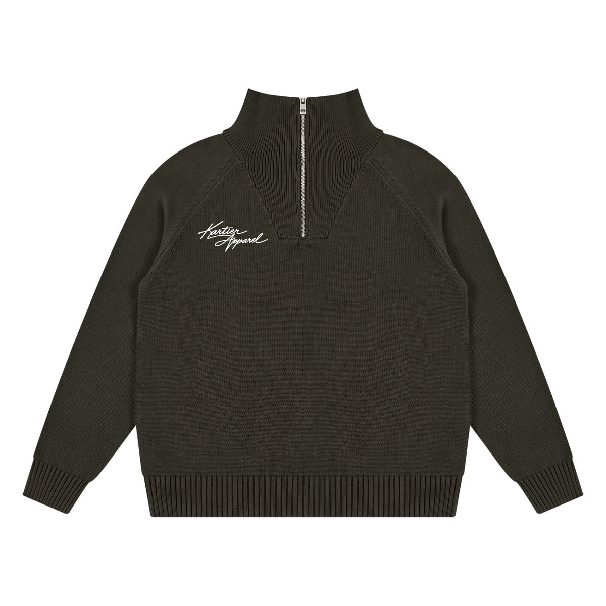 KARTIER Unisex Quarter-Zip Pullover Sweatshirt