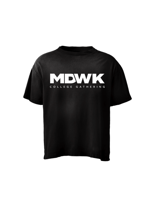 Black MDWK tee