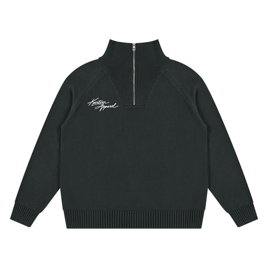 KARTIER Unisex Quarter-Zip Pullover Sweatshirt