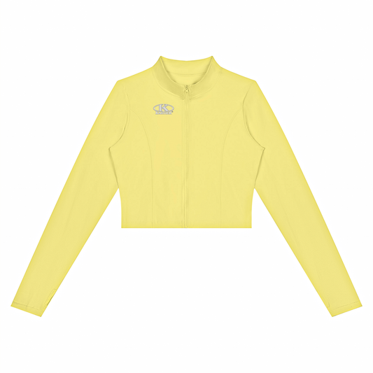 Women’s KARTIER Crop Yoga Sports Jacket