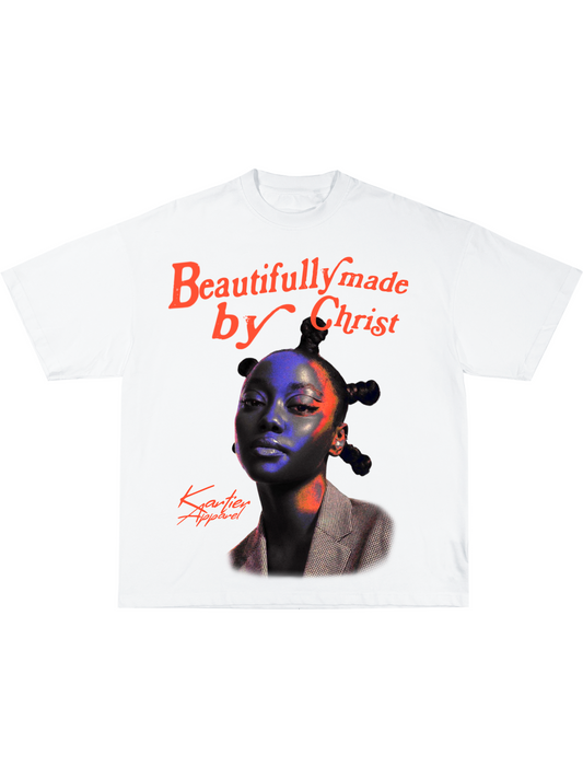 Beautiful made by Christ tee