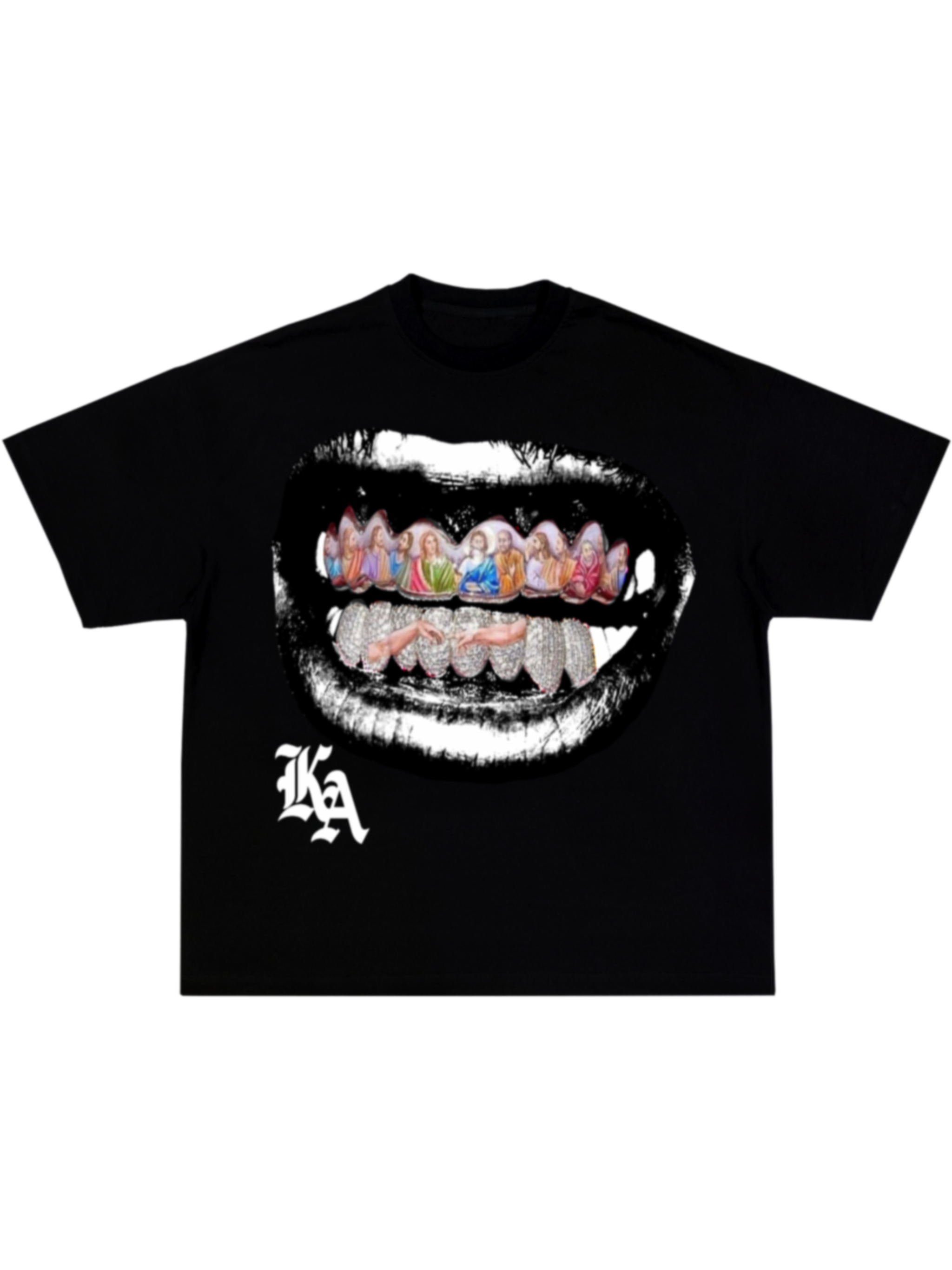 Black Grillz tee – kartierapparel