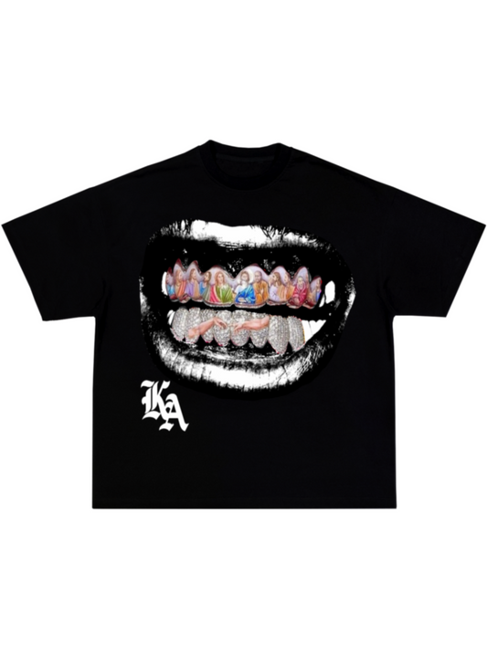 Black Grillz tee