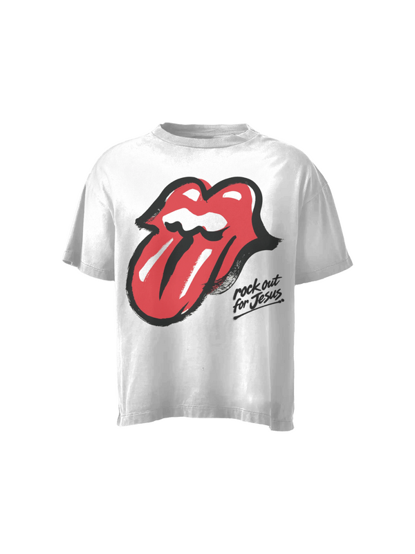 Rock out for Jesus tee