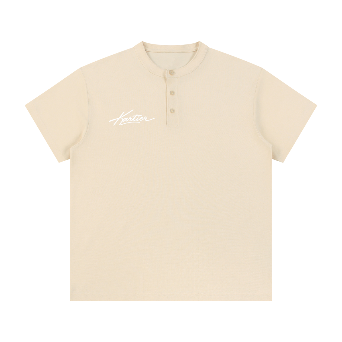 KARTIER Short Sleeve Henley Shirt