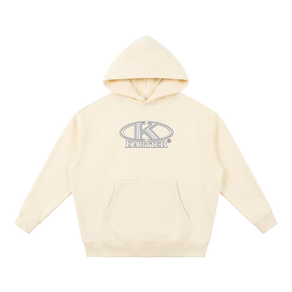 Kartier Essential Oversized Boxy Fit Fleece Hoodie