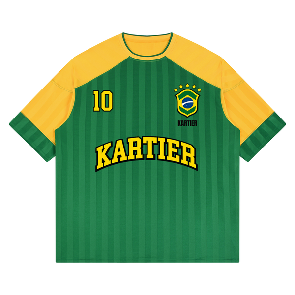 Kartier Brazil Striped Raglan Jersey